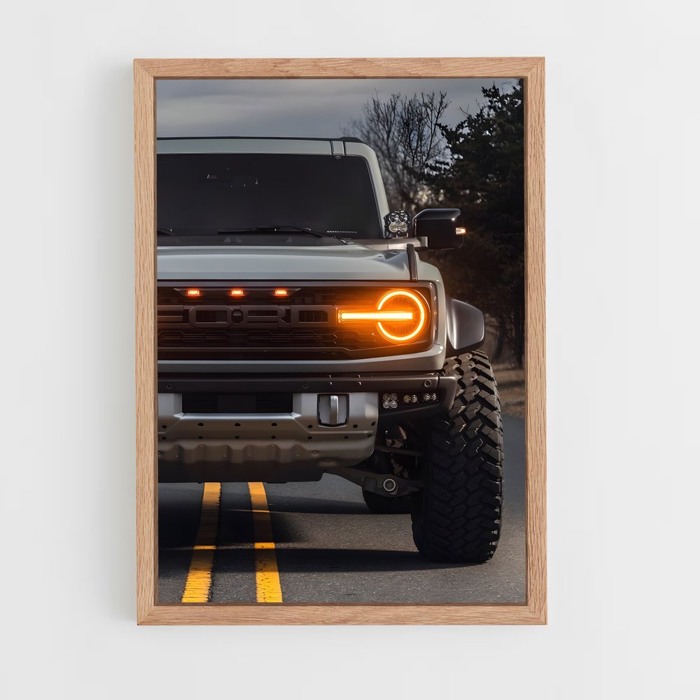 Poster Bronco Adventurer – affiche Ford (vue 4)